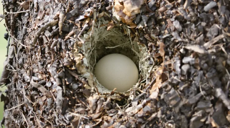 Comment reconnaître facilement un nid et des œufs de rouge-gorge ?