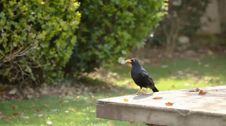 Présence d’un merle dans votre jardin : quelle signification spirituelle et quels messages cachés ?