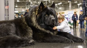 Salon de l&rsquo;Agriculture : ce Dogue du Tibet mayennais sacré champion de France vise le Concours général agricole