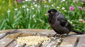 Les jardiniers sont invités à répandre du riz sur les mangeoires à oiseaux ce printemps – voici pourquoi