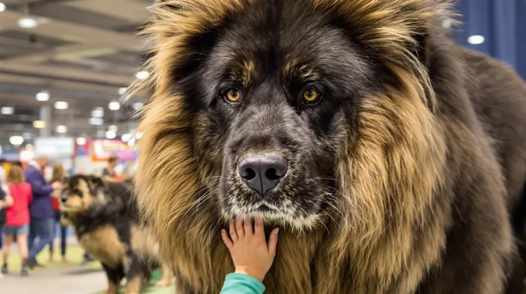 Salon de l'Agriculture : ce Dogue du Tibet mayennais « champion de France » vise le Concours général